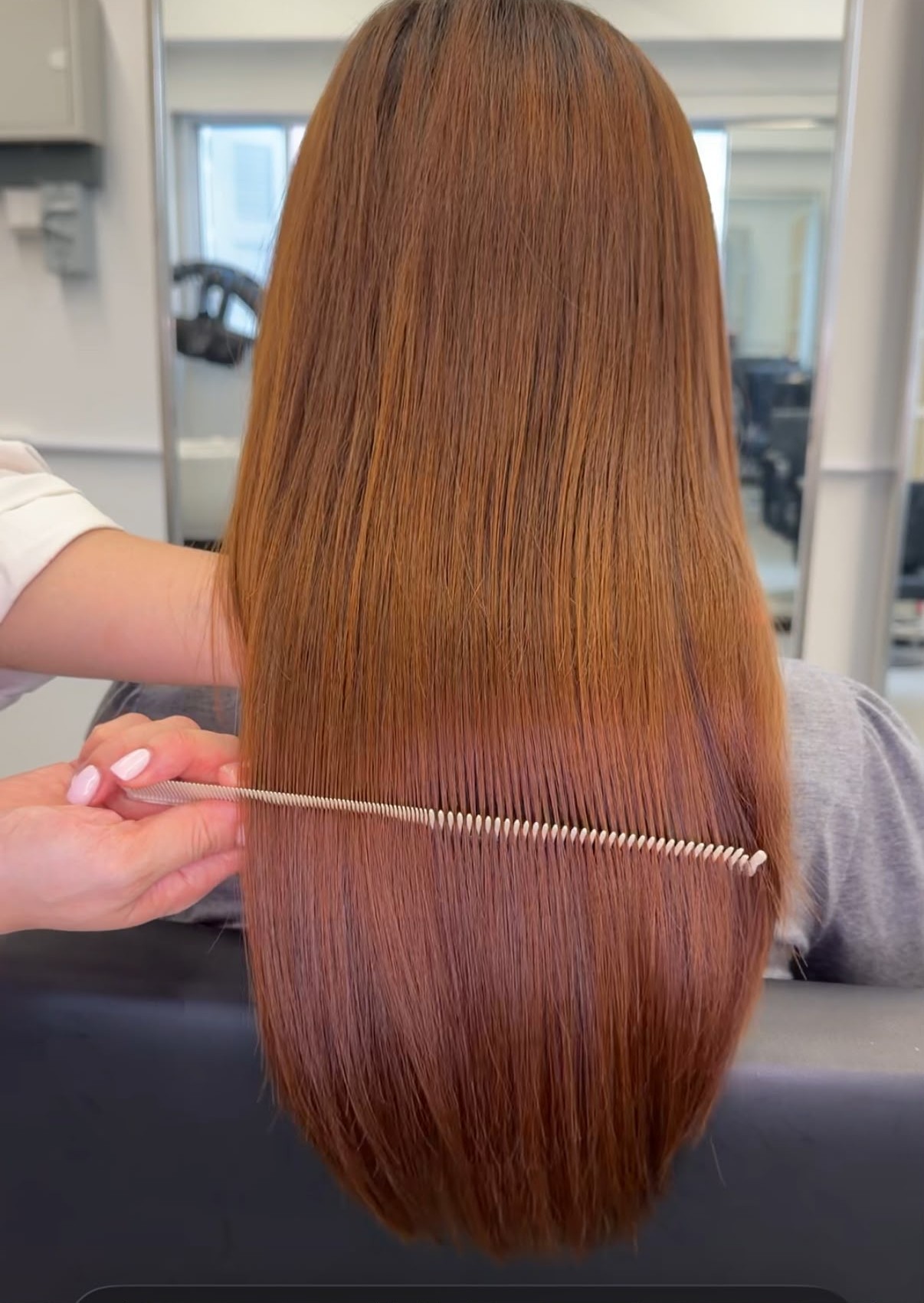 Healthy colour treatment result at Luna Hair